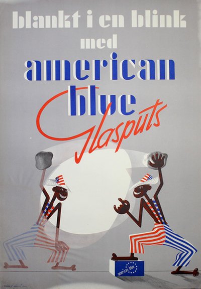 American Blue Glasputs original poster 