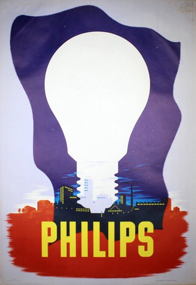 Philips Light Bulb original poster 