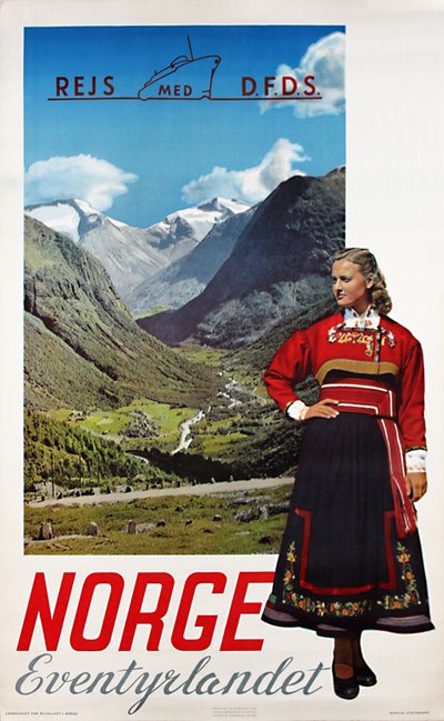 Norge - Eventyrlandet original poster 