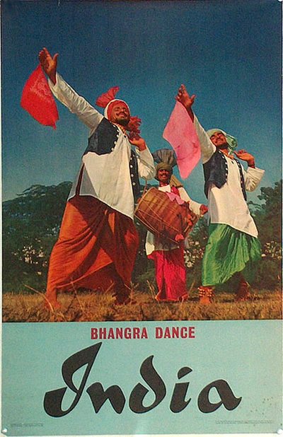 India Bhangra Dance original poster 