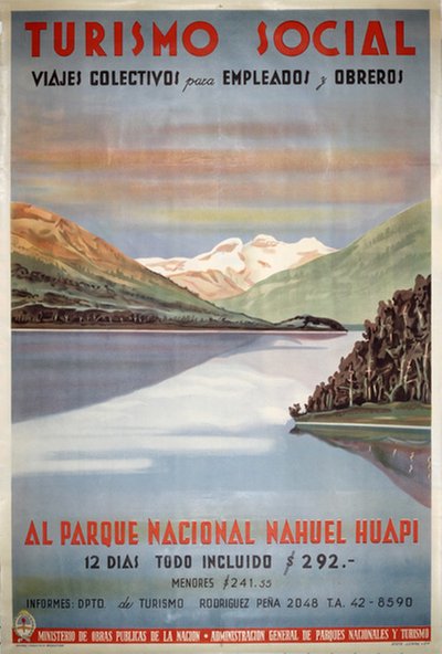 Turismo Social - Al Parque Nacional Nahuel Huapi original poster 