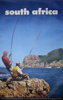 South-Africa-Fishing-travel-poster