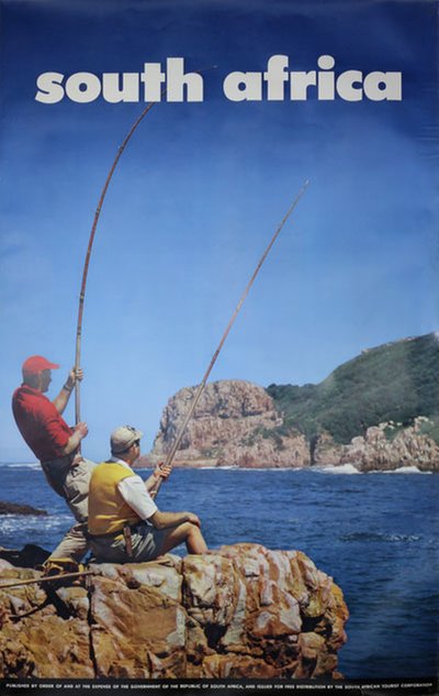 South Africa Fishing original poster 