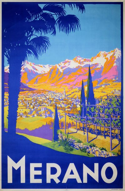 Merano - Italy original poster 