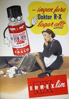 Casco RX lim affisch old poster