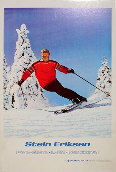 Stein Eriksen original poster 