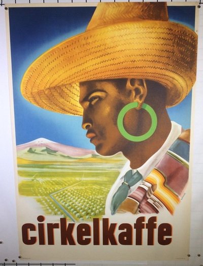 Cirkelkaffe original poster designed by Bernmark, Harry (1900-1961)