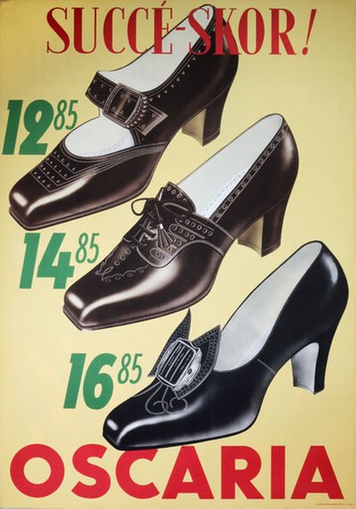 Oscaria Succé-skor - Vintage Shoes poster original poster 