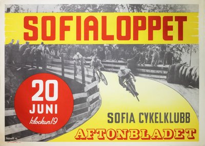Sofialoppet 1943 original poster designed by Reisner