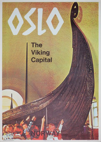 Oslo the Viking Capital Norway original poster 