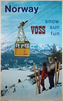 Norway Voss Snow Sun Fun