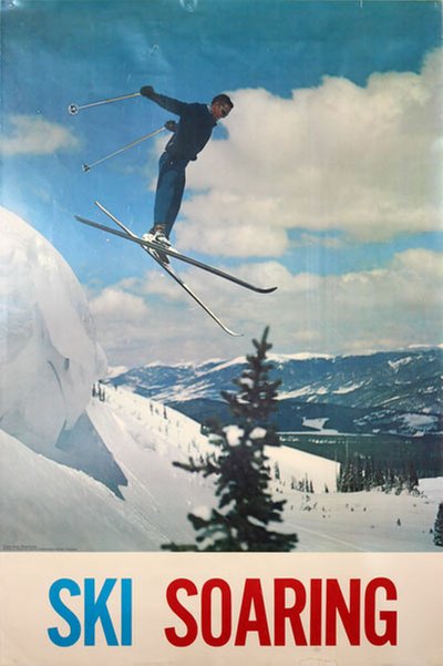 Ski Soaring Breckenridge original poster 