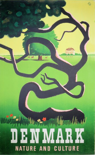 Denmark - Nature and Culture original poster 