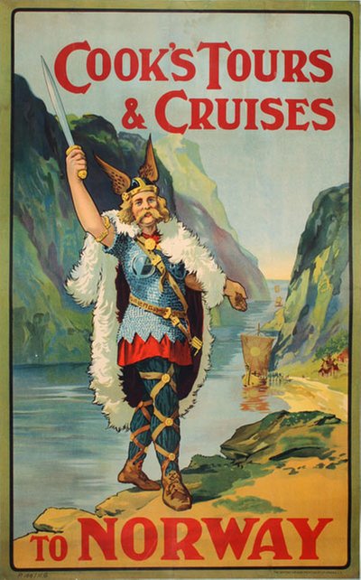 Cooks Cruises to Norway original poster 