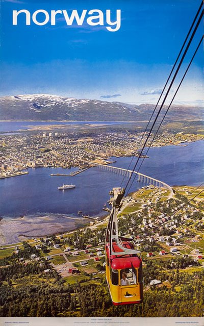 Norway Tromsø - The Capital of the Arctic original poster designed by Photo: Göran Algård