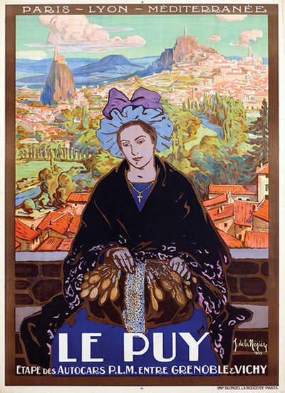 Le Puy original poster designed by Nézière, Joseph de la  (1873-1944)
