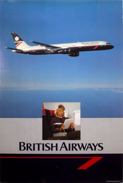 British Airways Boeing 757-236 original poster 