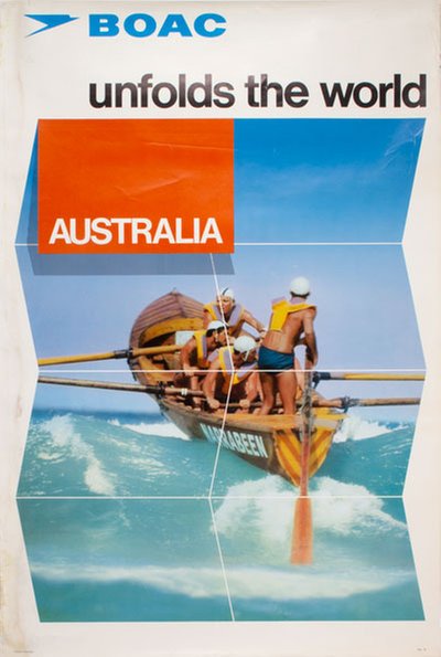 BOAC Australia original poster 