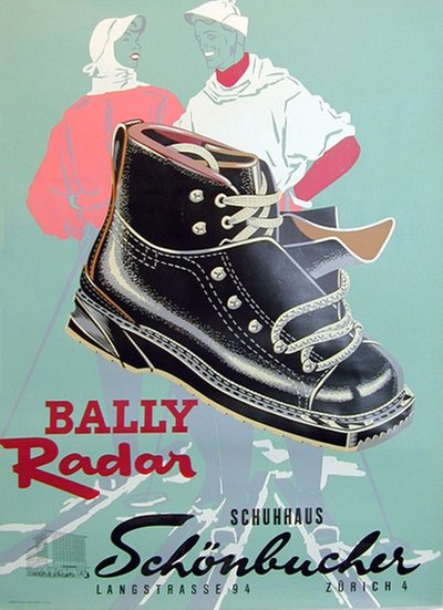 Bally Radar Ski Boots original poster 