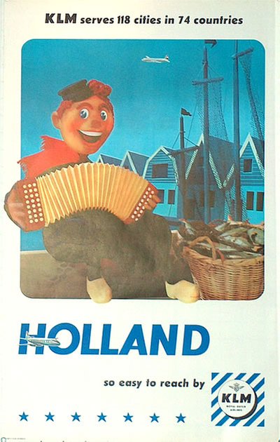 KLM - Holland original poster 