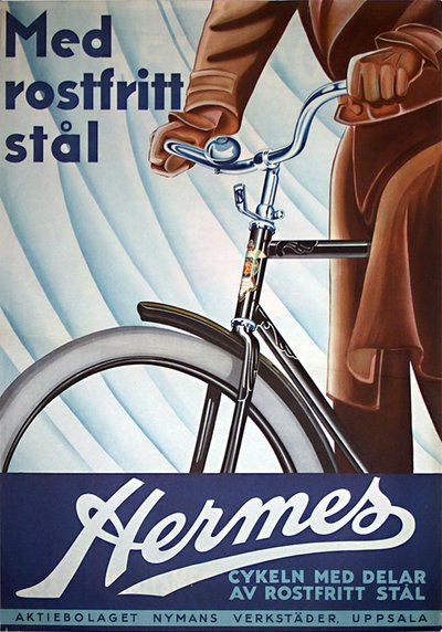 Hermes Bicycle original poster 