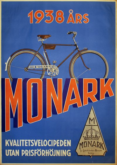 Monark Bicycle Poster original poster 