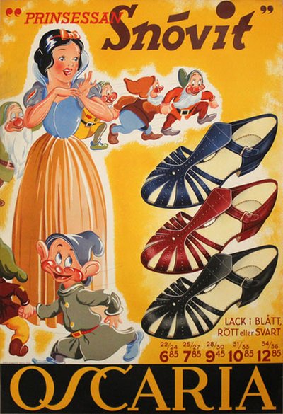 Oscaria Shoes - Snow White original poster 