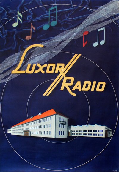 Luxor Radio original poster 