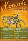 Monark lättviktsmotorcykel strömlinjemodell