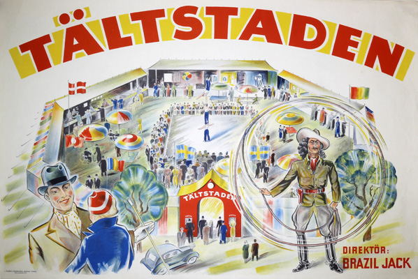 Brazil Jack Tältstaden - Circus original poster 
