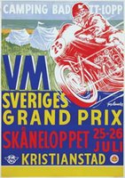 The Swedish motorcycle Grand Prix 1959 Skaneloppet Kristianstad