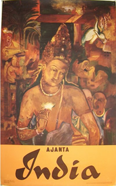 India - Ajanta original poster 