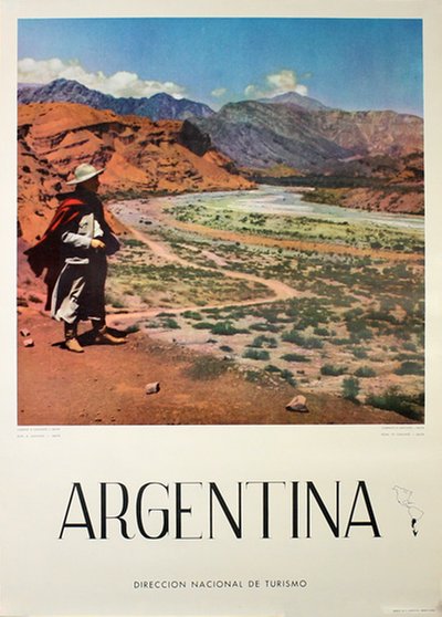 Argentina - Road to Cafayate - Salta original poster 