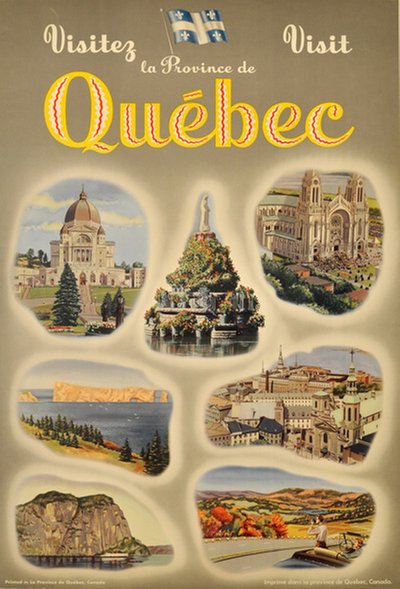 Canada - Province of Québec original poster 