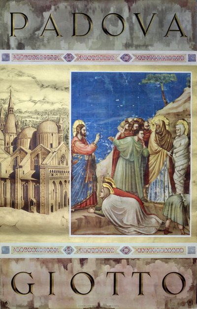Padova - Cappella degli Scrovegni original poster 