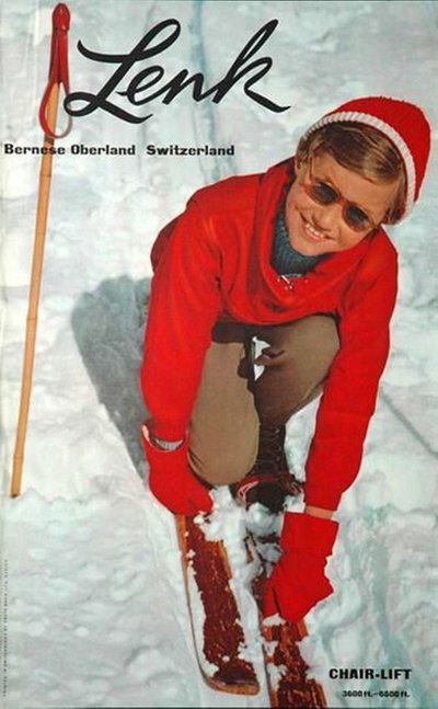 Lenk - Bernese Oberland original poster 