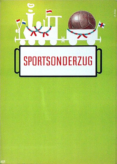 DB - Sportsonderzug original poster 