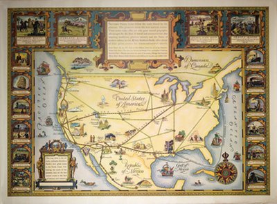 Southern Pacific Lines original poster 