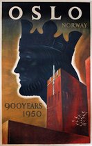 Oslo - Norway - 900 years 1950