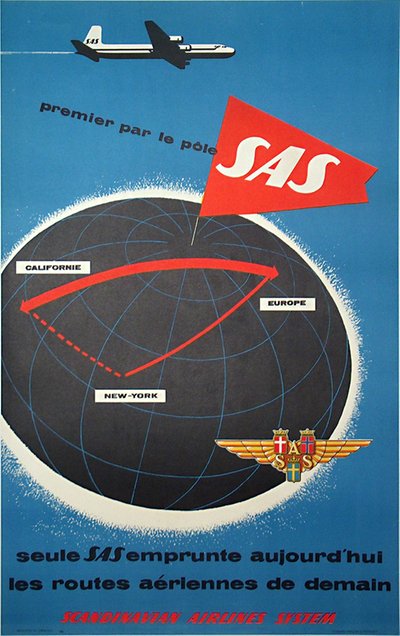 SAS - First Over The Pole - Permier par le pole original poster 