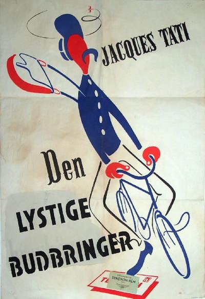 Den lystige budbringer  (Jour de Fête) original poster 