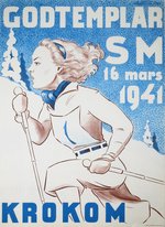 Godtemplar SM 1941 Krokom Sweden