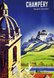 Champery Valais Suisse vintage travel poster