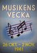 Musikens Vecka 1941 Sweden poster