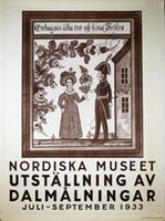 Nordiska Museet Dalmålningar 1933
