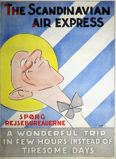 The Scandinavian Air Express original poster 