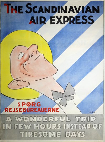 The Scandinavian Air Express original poster 