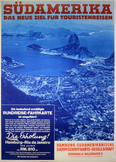 Südamerika Das neue ziel für Touristenreisen original poster 