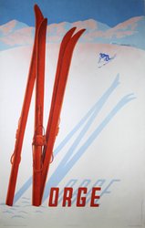 Norge original vintage poster