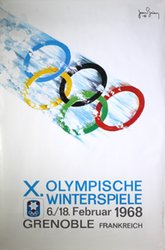 Xth Olympische Winterspiele Grenoble 1968